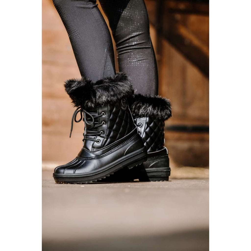 EQUITHÈME Stivali da Equitazione Je T Aime Winter Nero