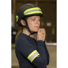 EQUITHÈME Fascia per cappello High Visibility Giallo Fluo