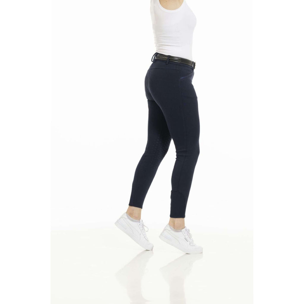 EQUITHÈME Calzoni Kim Organic Cotton Navy