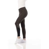 EQUITHÈME Leggings da Equitazione Brigitte Castagno