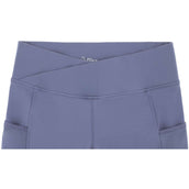 EQUITHÈME Leggings da Equitazione Flora Viola