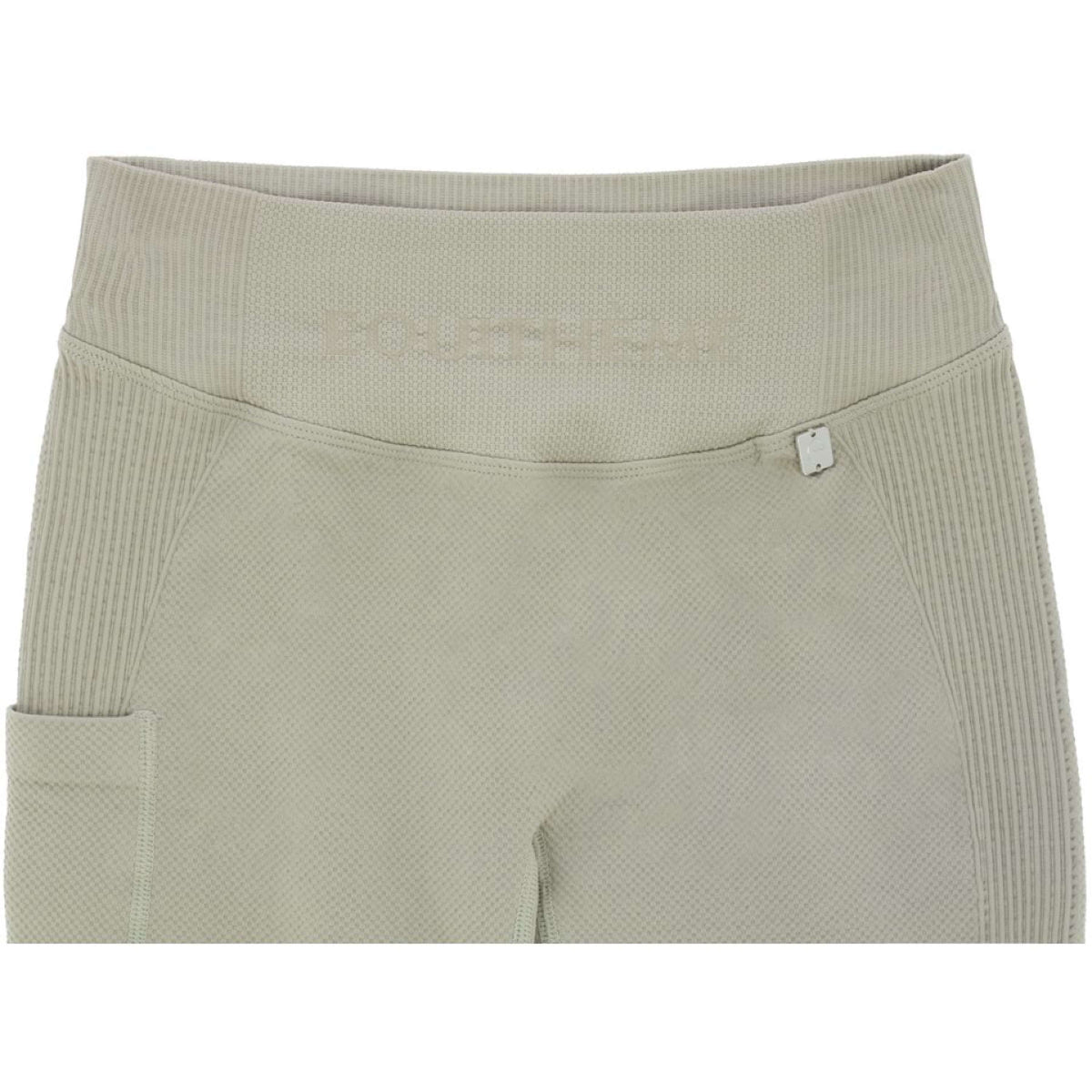 EQUITHÈME Leggings da Equitazione Acacia Beige