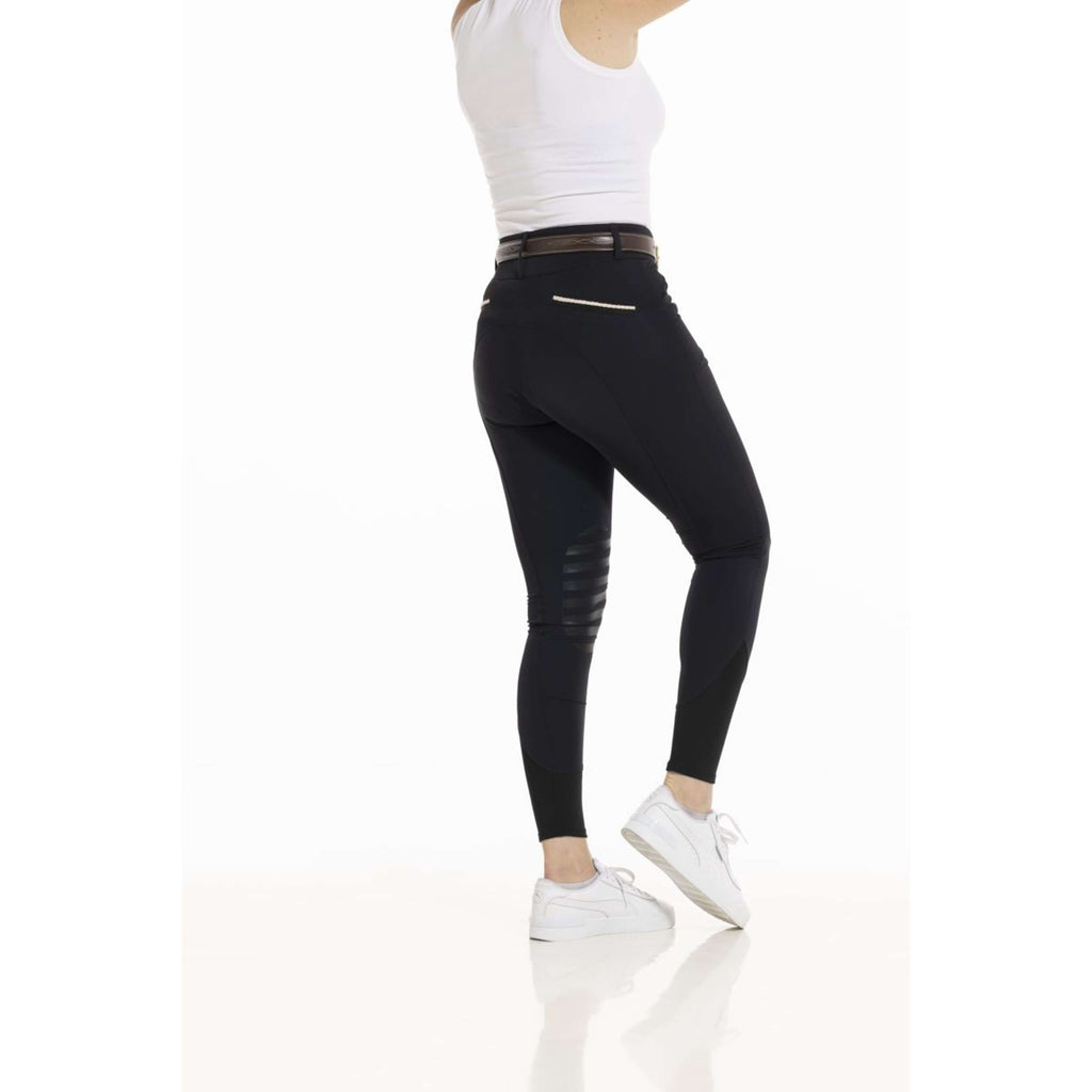 EQUITHÈME Pantaloni da Equitazione Josephine Nero