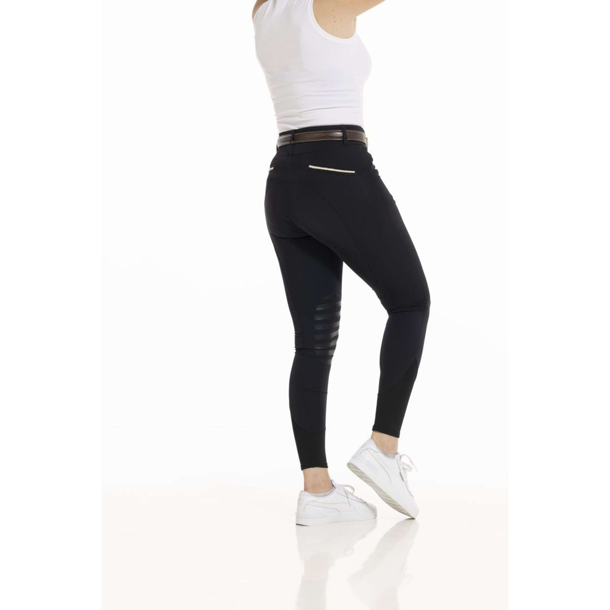 EQUITHÈME Pantaloni da Equitazione Josephine Nero
