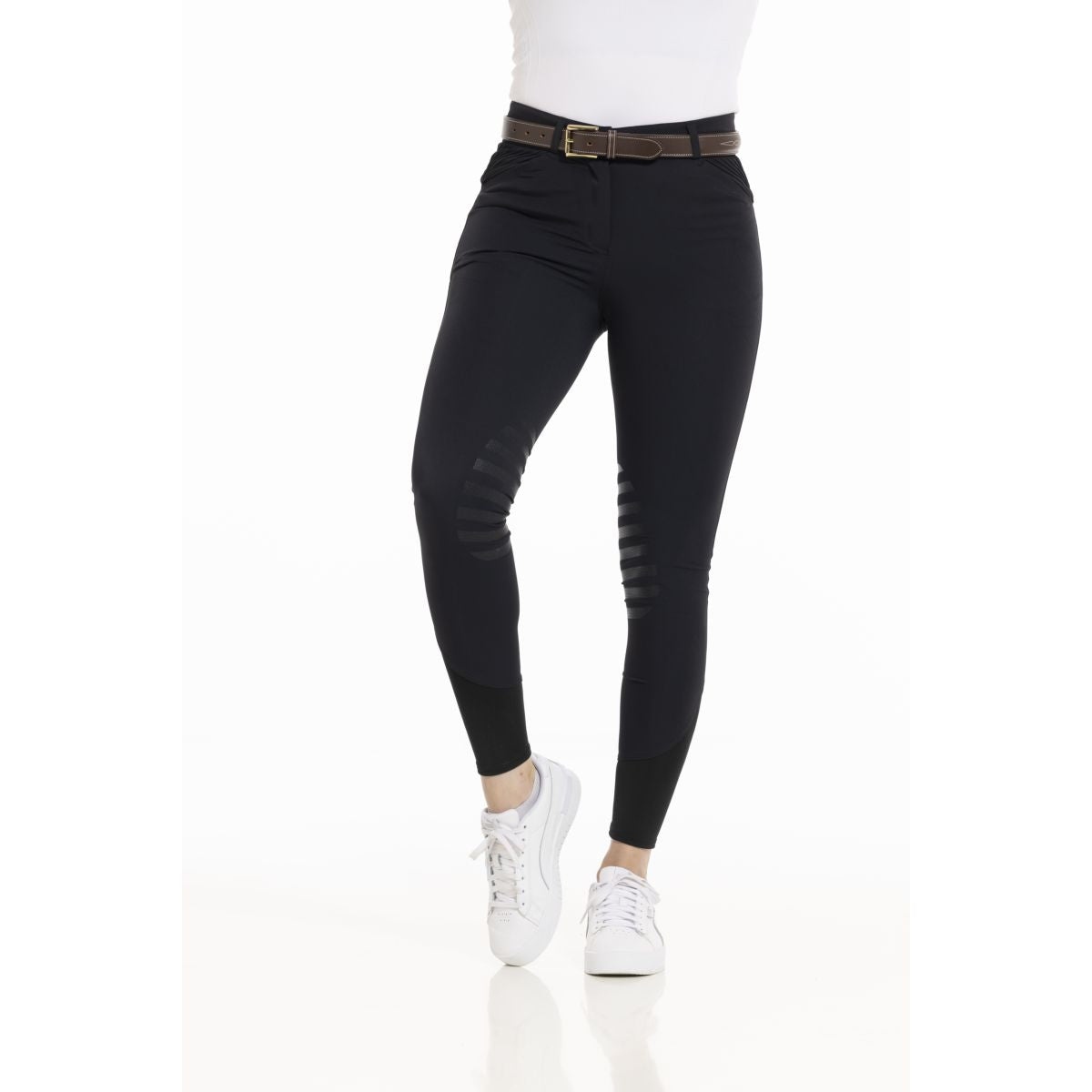 EQUITHÈME Pantaloni da Equitazione Josephine Nero