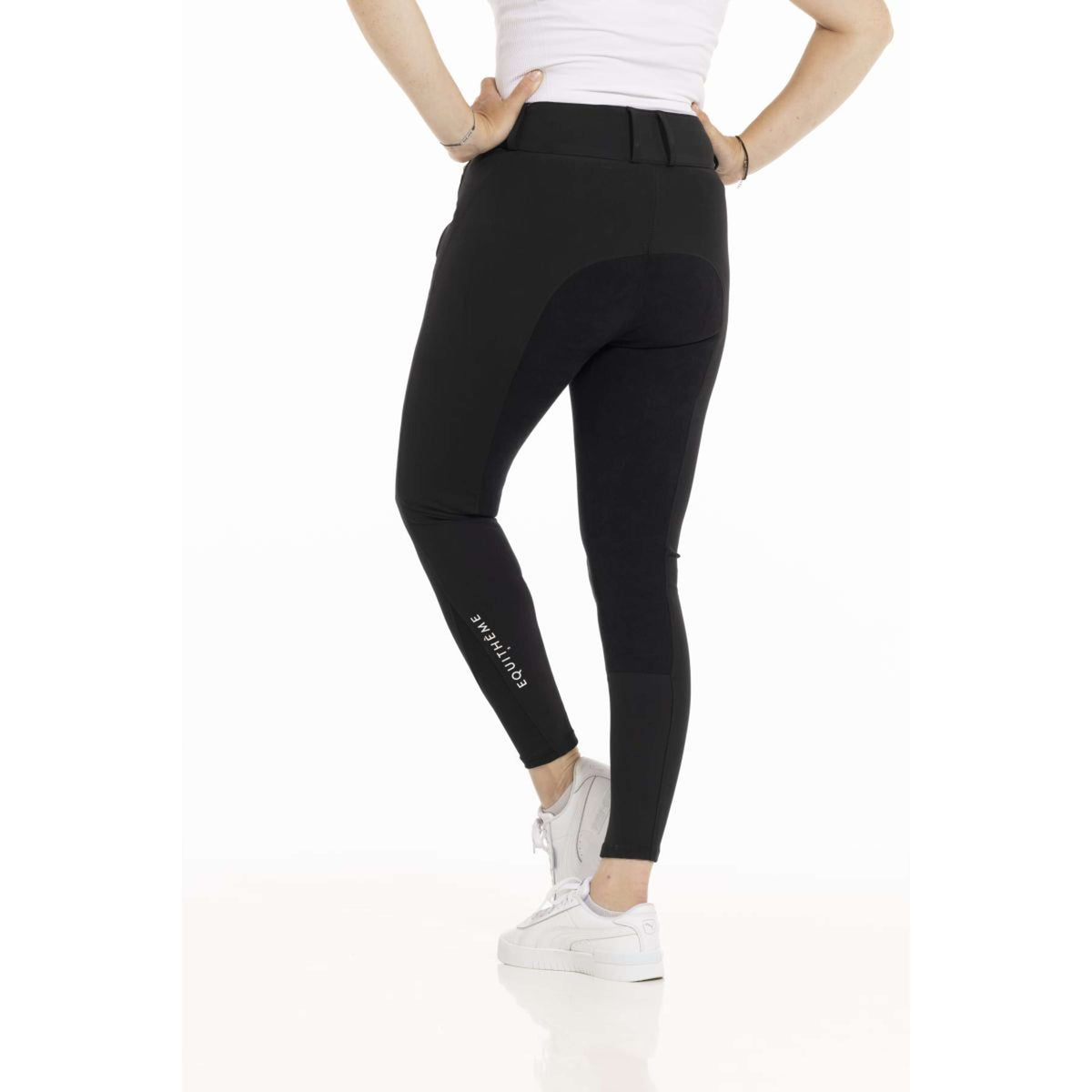EQUITHÈME Pantaloni da Equitazione Nicole Nero