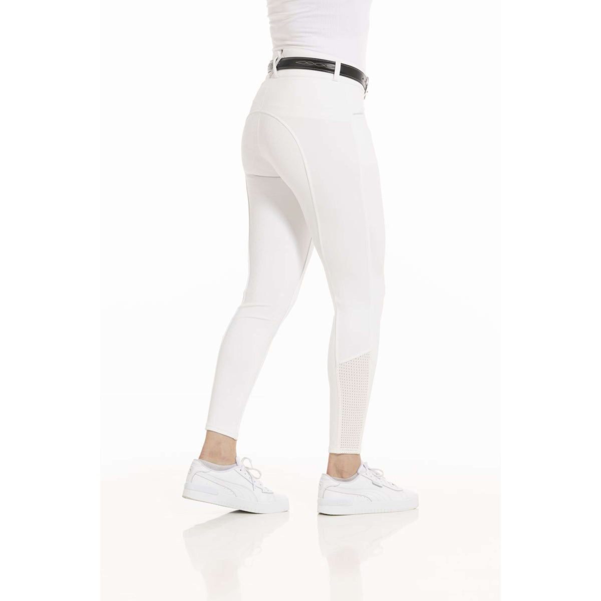 EQUITHÈME Pantaloni da Equitazione Claudine Bianco