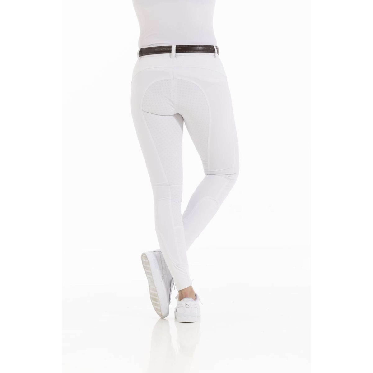 EQUITHÈME Pantaloni da Equitazione Kendal Bianco