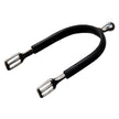Feeling Speroni con bottone Polo con gomma in acciaio inox