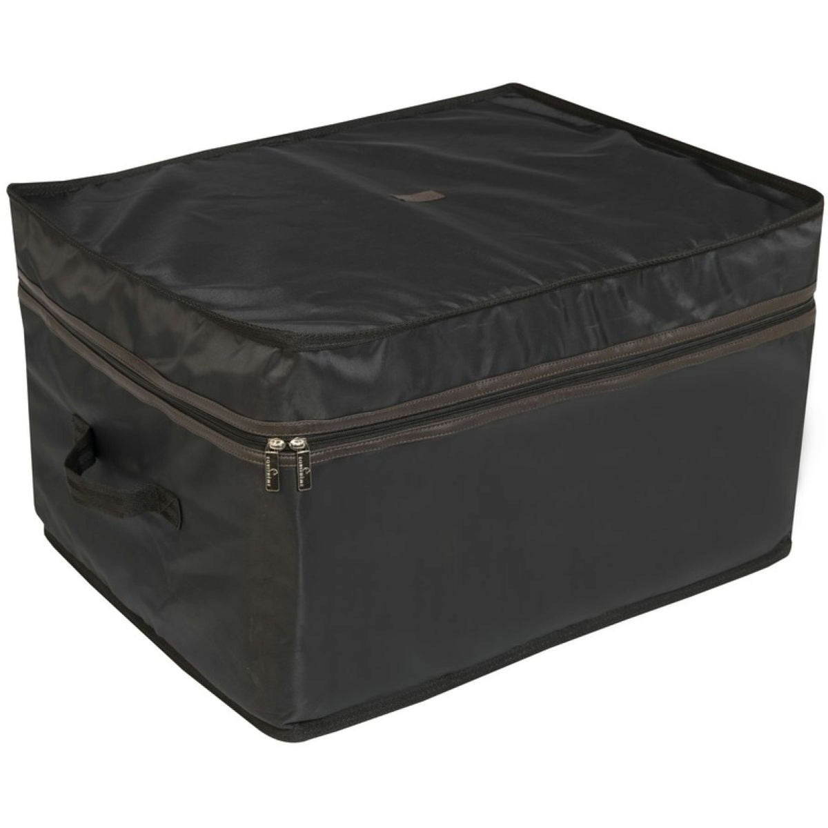 EQUITHÈME Borsa per Coperte Soft Nero