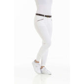 EQUITHÈME Pantaloni da Equitazione Kim Organic Cotton Bianco