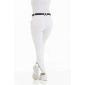 EQUITHÈME Pantaloni da Equitazione Kim Organic Cotton Bianco