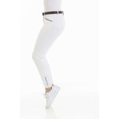 EQUITHÈME Pantaloni da Equitazione Kim Organic Cotton Bianco