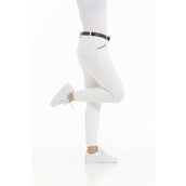 EQUITHÈME Pantaloni da Equitazione Kim Organic Cotton Bianco
