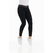 EQUITHÈME Pantaloni da Equitazione Kim Organic Cotton Nero