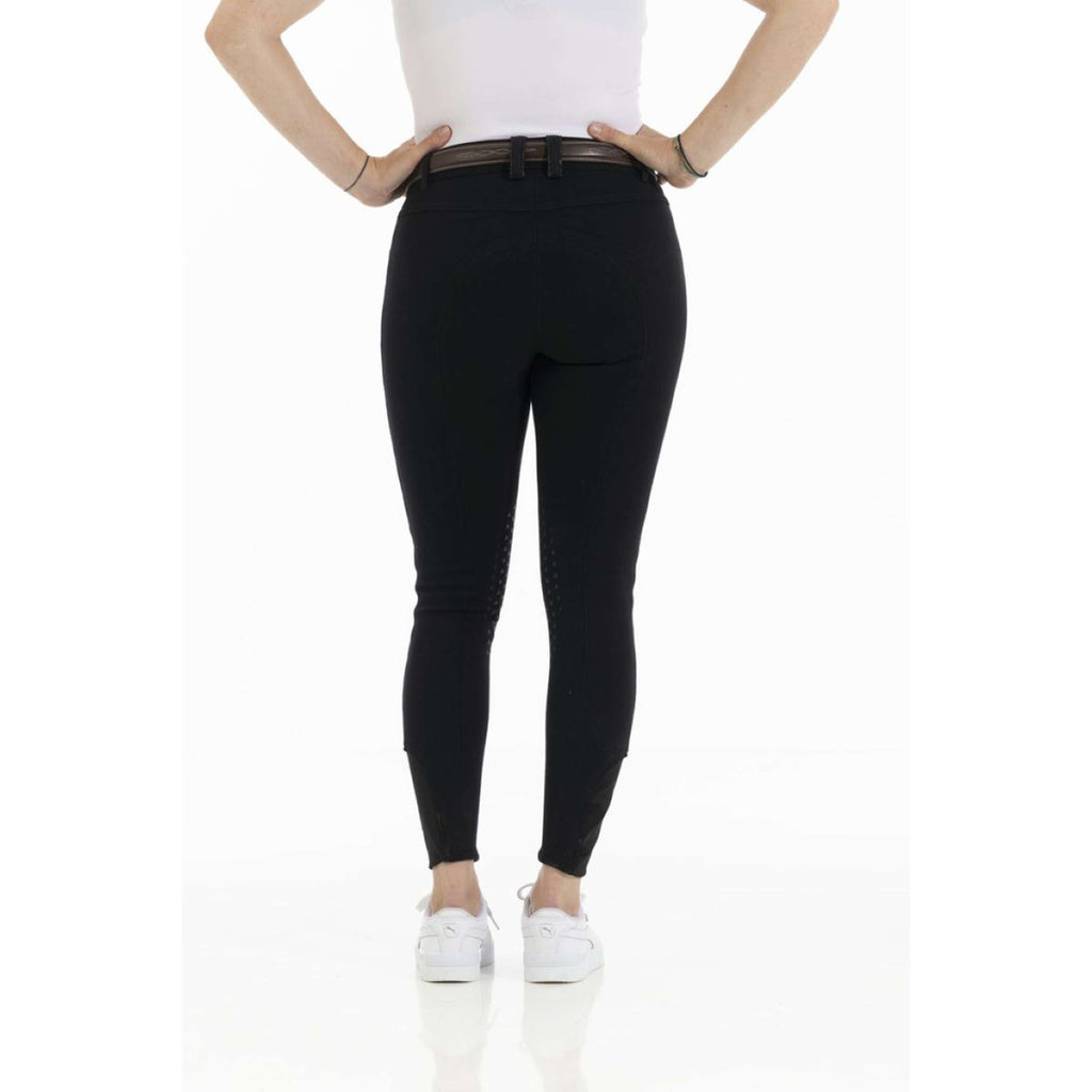 EQUITHÈME Pantaloni da Equitazione Kim Organic Cotton Nero