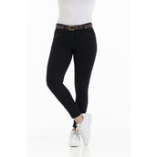 EQUITHÈME Pantaloni da Equitazione Kim Organic Cotton Nero