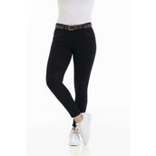 EQUITHÈME Pantaloni da Equitazione Kim Organic Cotton Nero