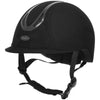Choplin Casco da equitazione Aero Velvet Nero