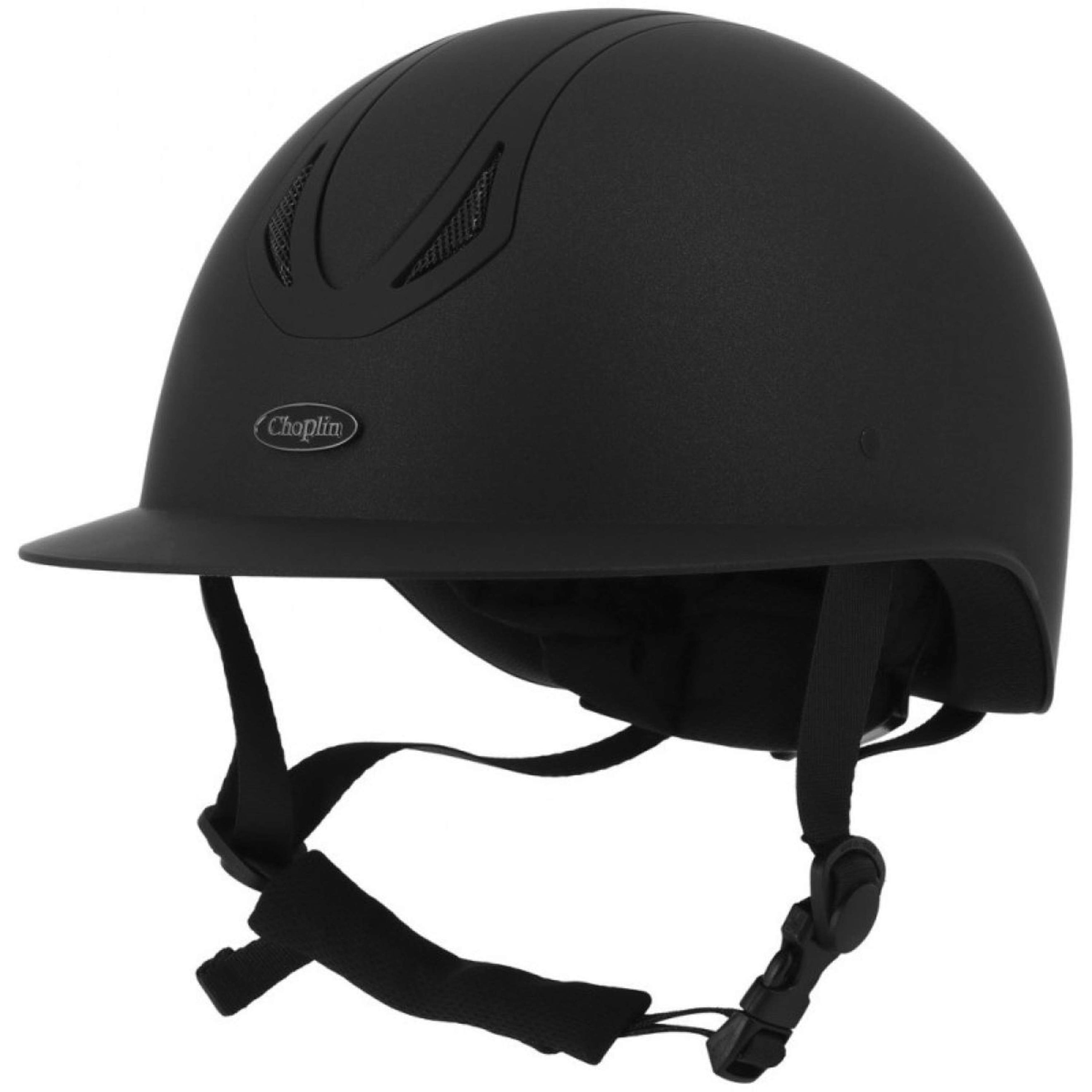 Choplin Casco da equitazione Meyrik Nero opaco