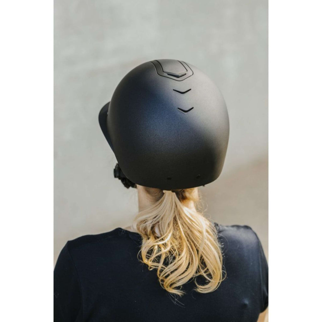Choplin Casco da equitazione Meyrik Nero opaco