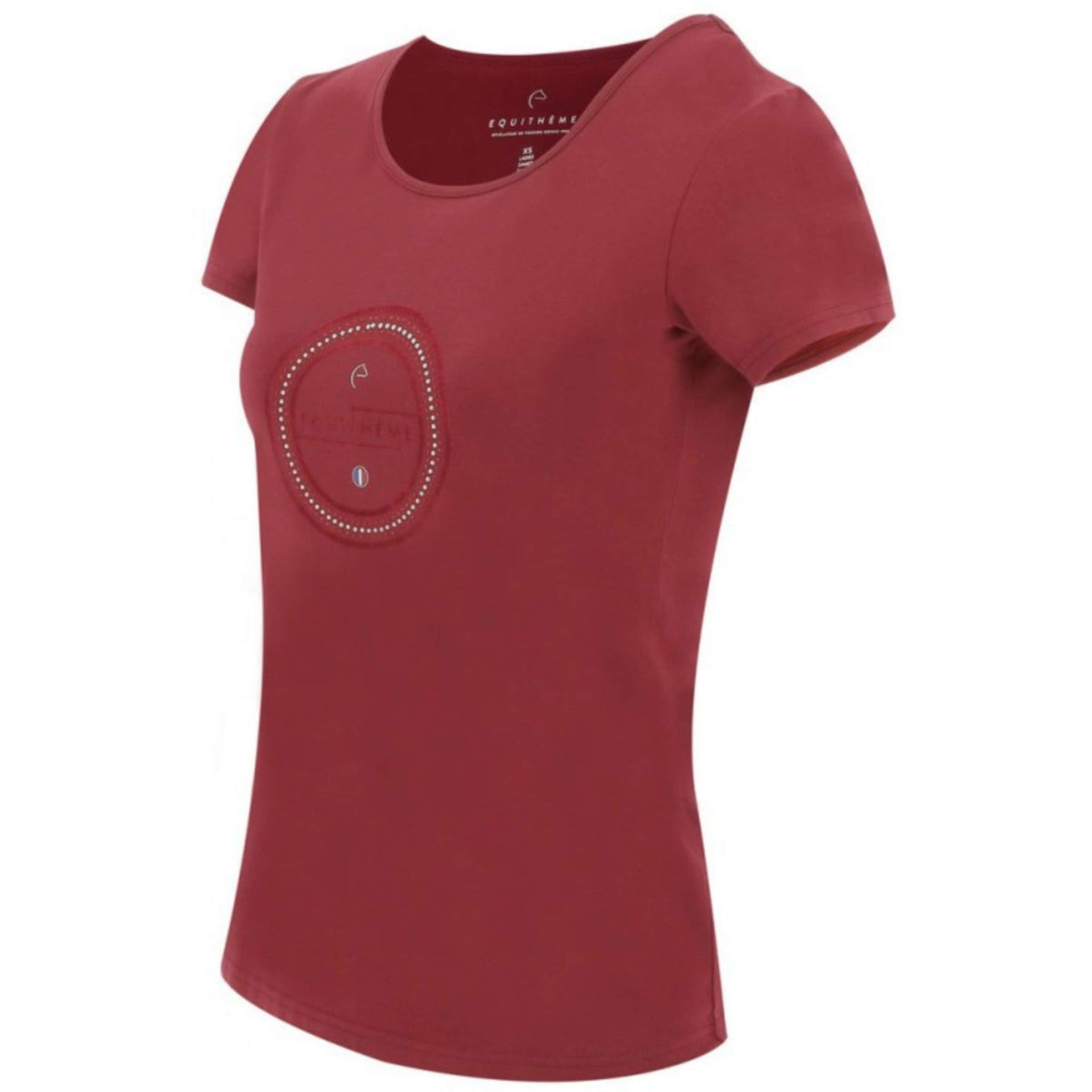 EQUITHÈME T-Shirt Anna Donne Cherry