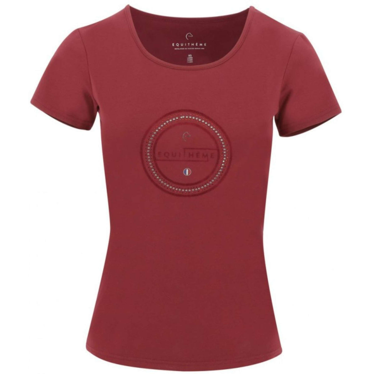 EQUITHÈME T-Shirt Anna Donne Cherry