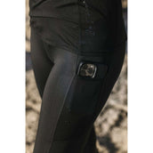EQUITHÈME Leggings da Equitazione Flora Nero