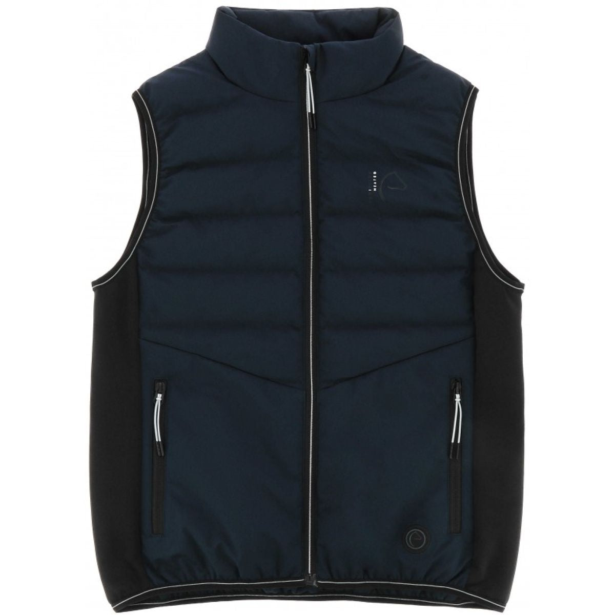 EQUITHÈME Gilet Riscaldato Sasha blu navy