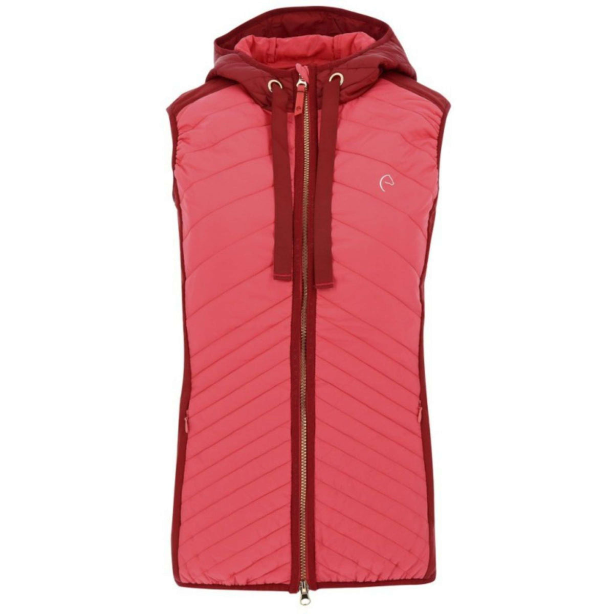 EQUITHÈME Gilet Kim Rosso chiaro