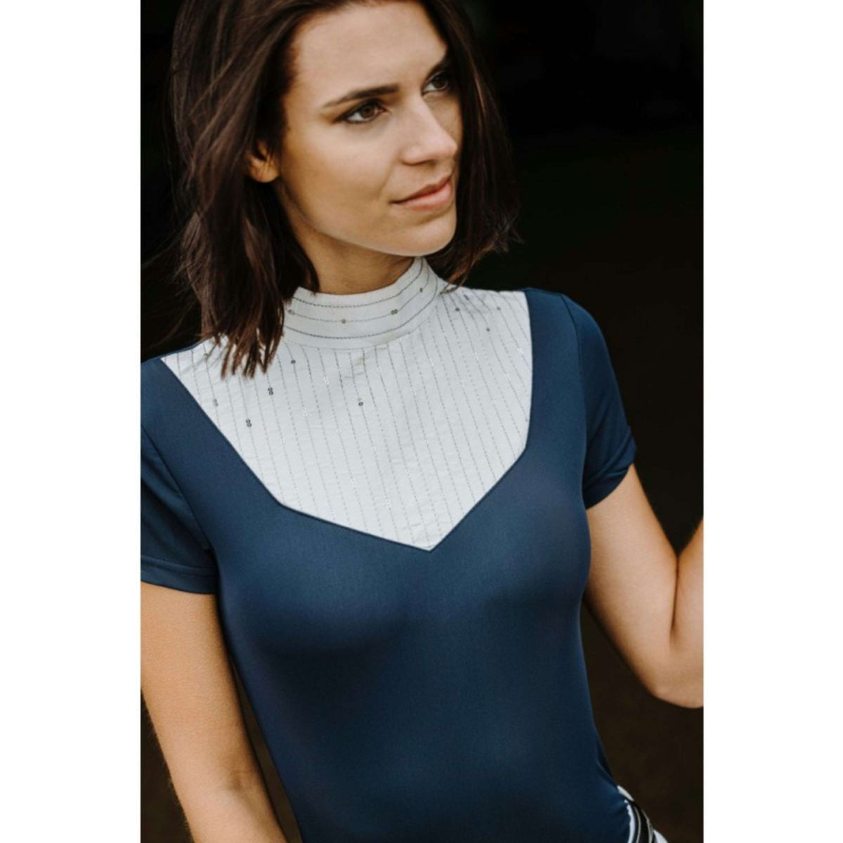 EQUITHÈME Polo Lerma Donne Navy