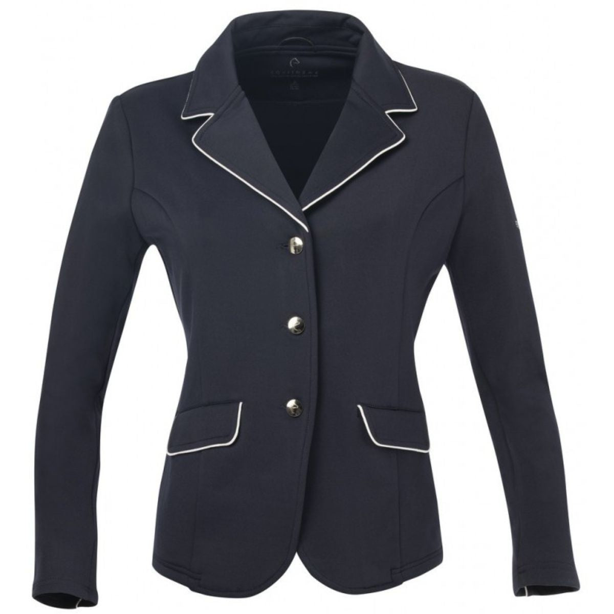EQUITHÈME Giacca da Competizione Soft Classic Blu navy/bianco