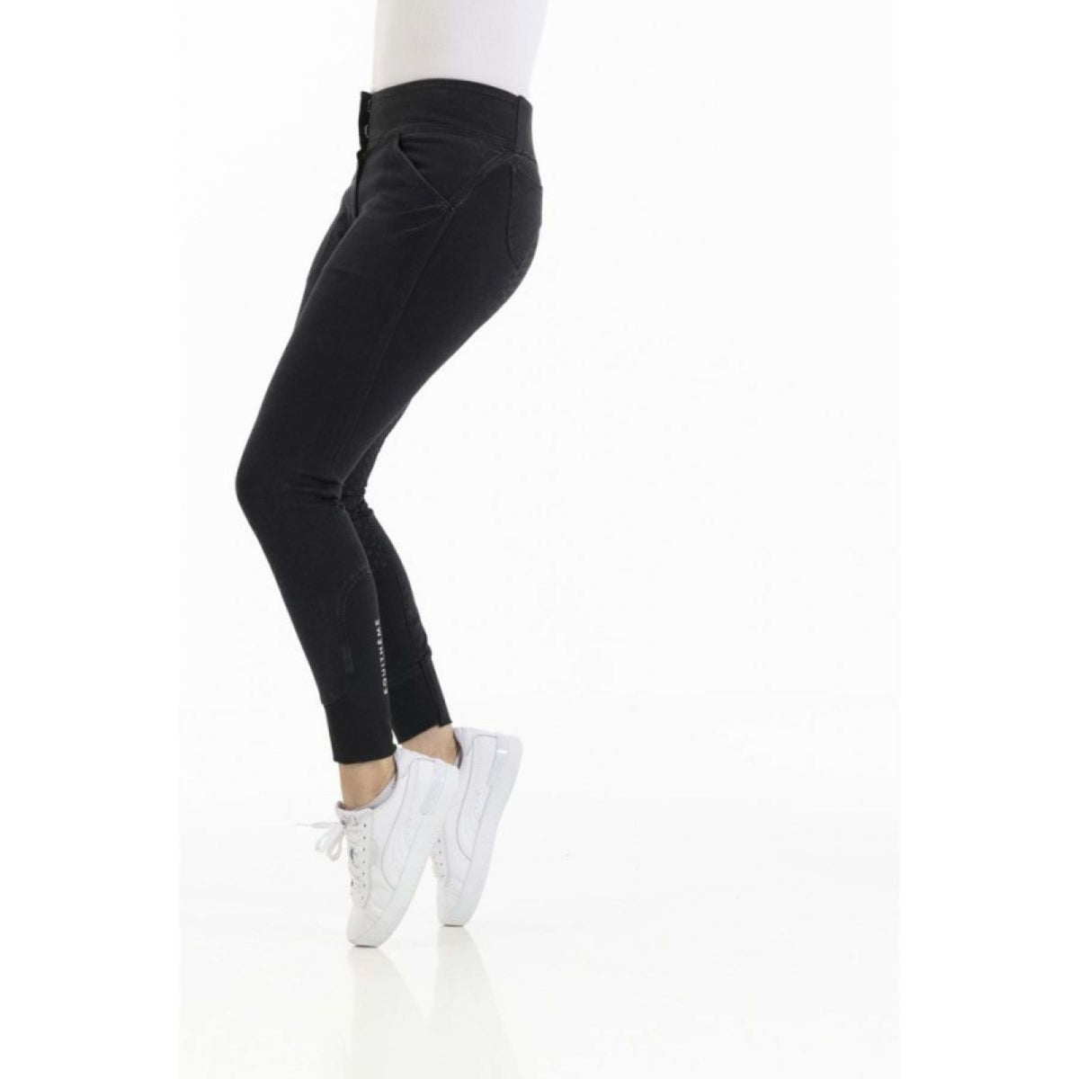 EQUITHÈME Jeans da Equitazione Jena Grigio