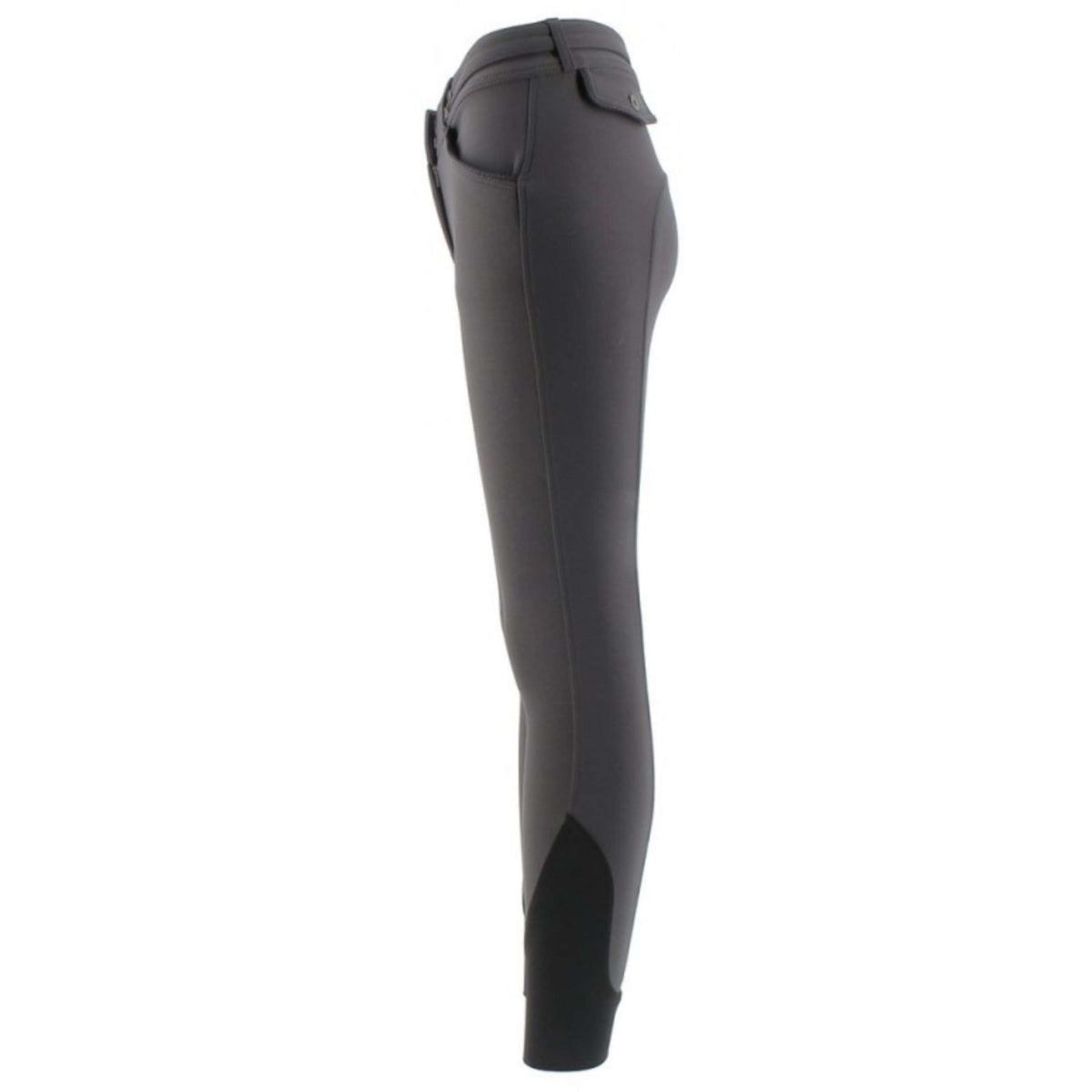 Pénélope Pantaloni da Equitazione Point Sellier Grigio scuro