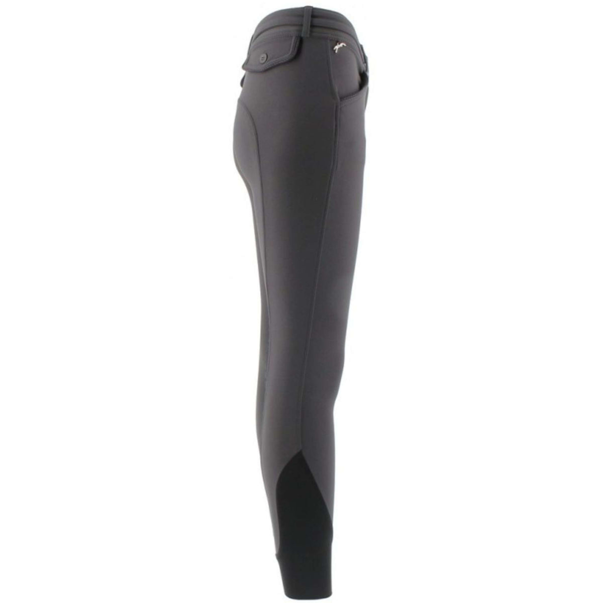 Pénélope Pantaloni da Equitazione Point Sellier Grigio scuro