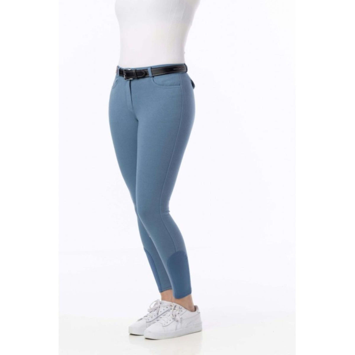 Riding World Pantaloni da Equitazione Alexandrie Blu