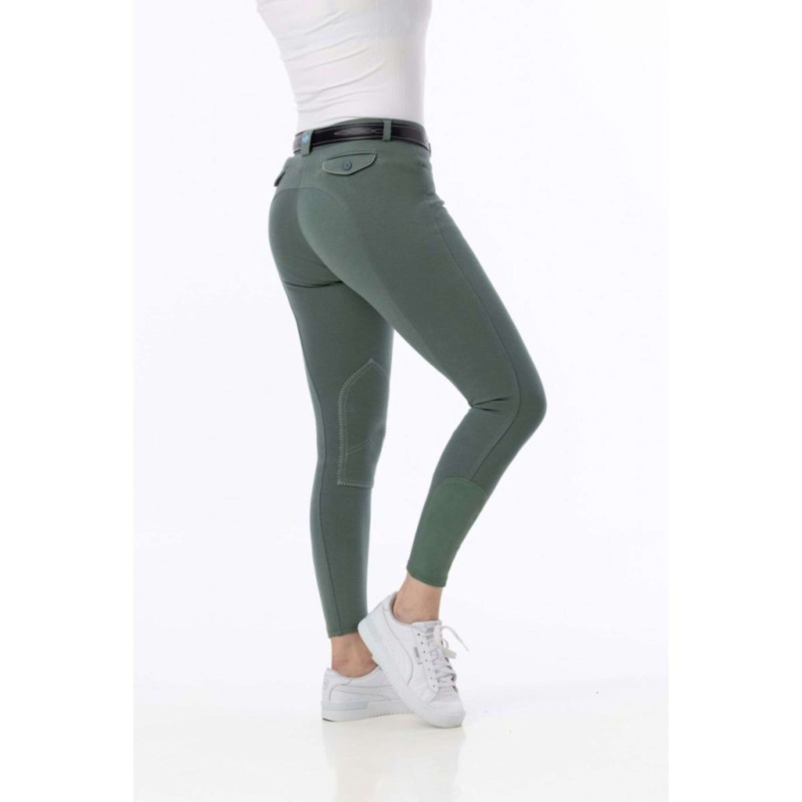 Riding World Pantaloni da Equitazione Alexandrie Verde Riding World Pantaloni da Equitazione Alexandrie Verde