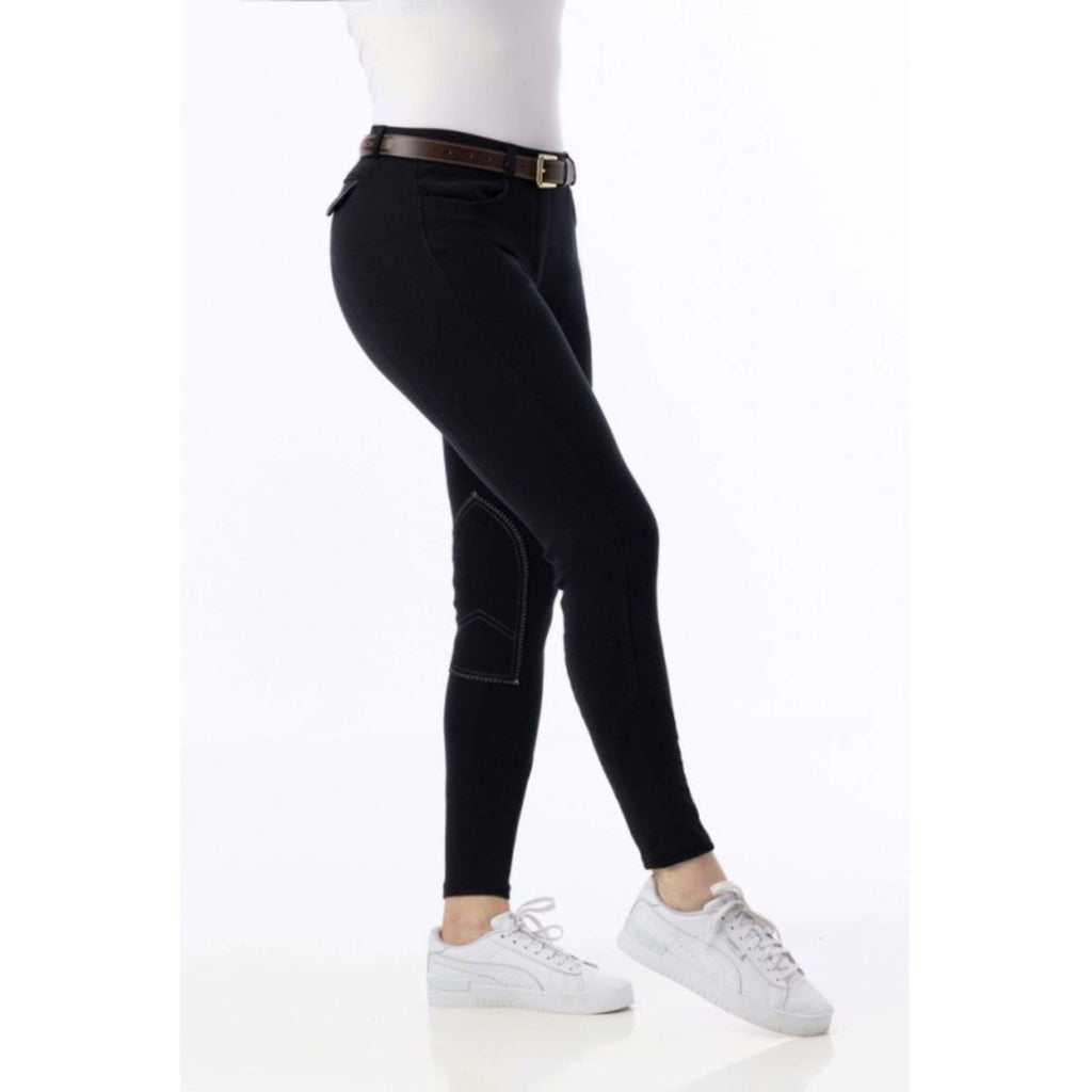 Riding World Pantaloni da Equitazione Alexandrie Nero