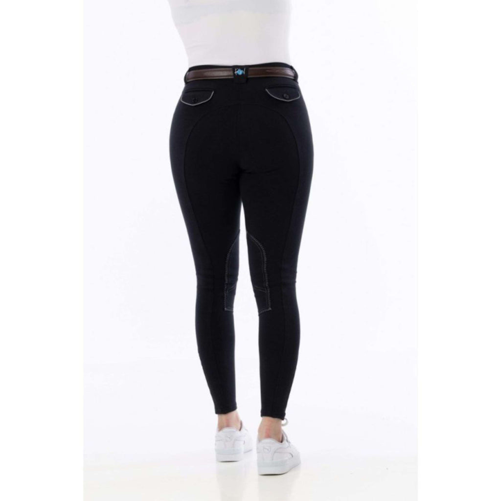 Riding World Pantaloni da Equitazione Alexandrie Nero