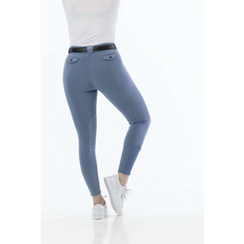 Riding World Pantaloni da Equitazione Alexandrie Blu