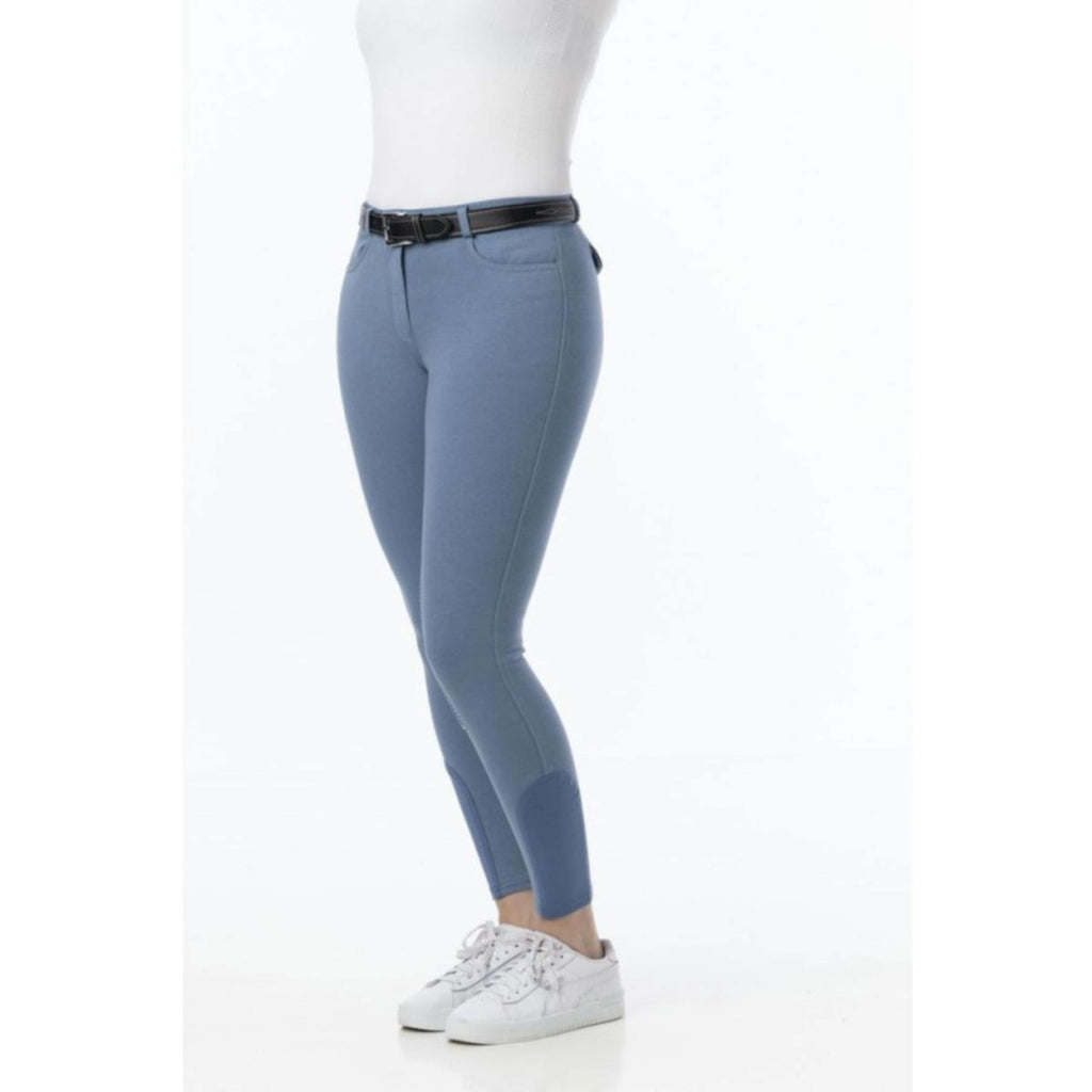 Riding World Pantaloni da Equitazione Alexandrie Blu