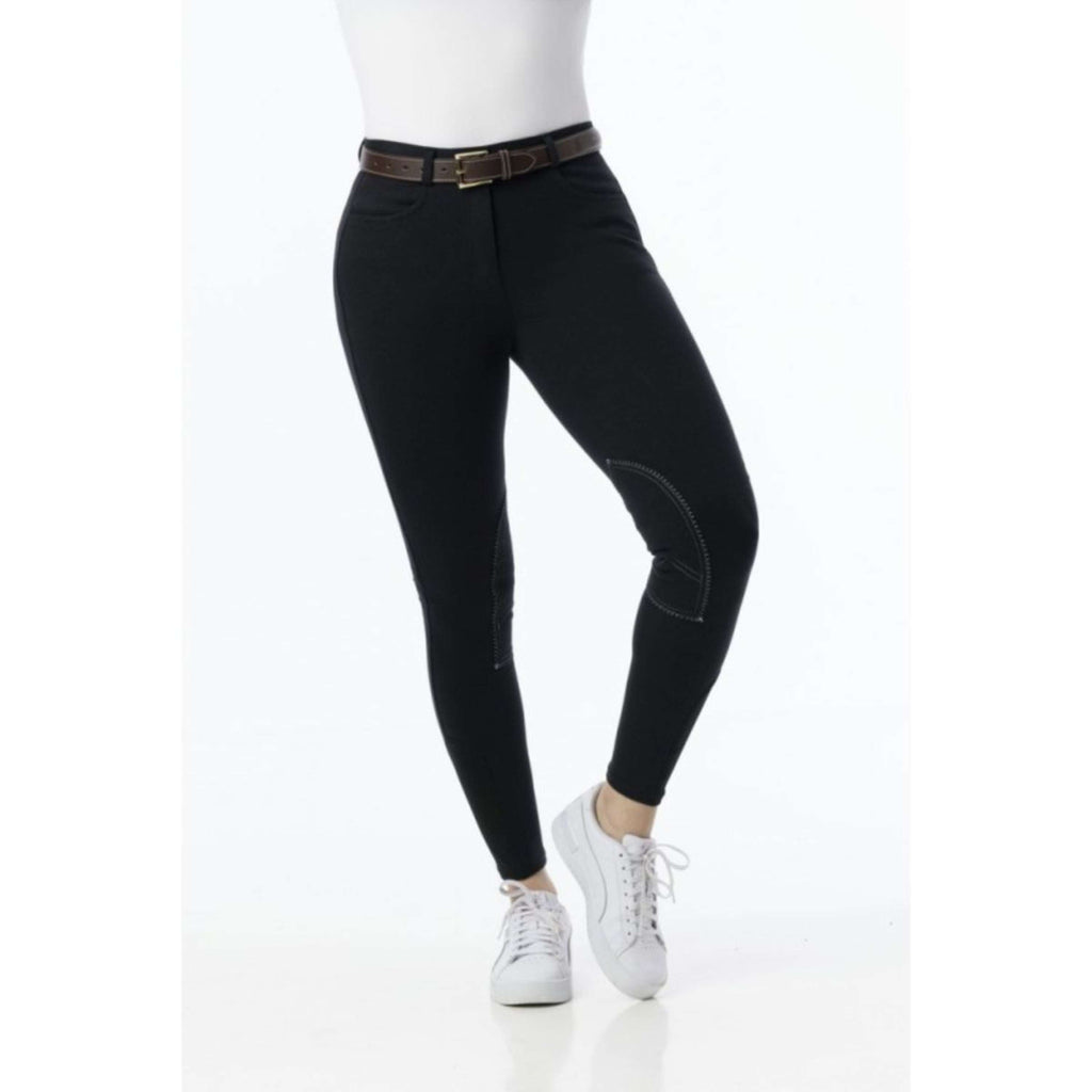Riding World Pantaloni da Equitazione Alexandrie Nero