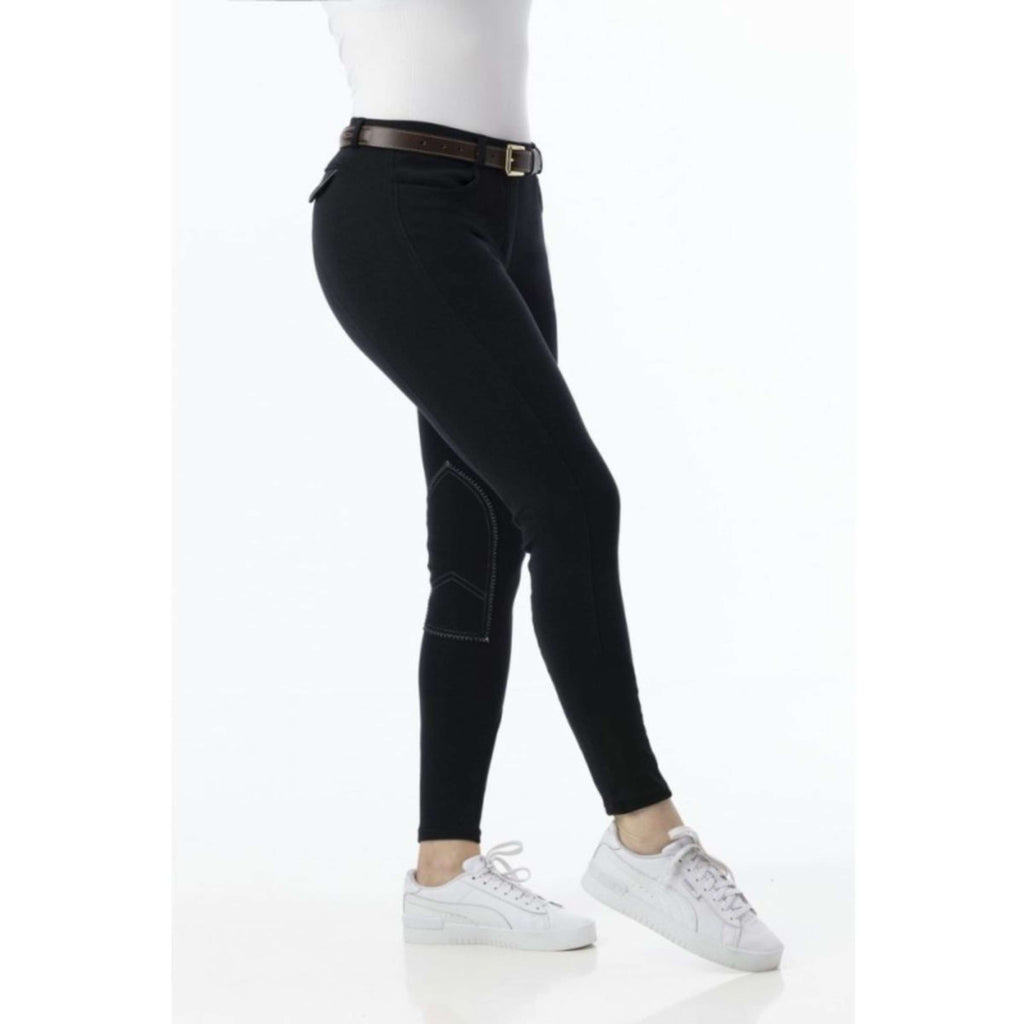 Riding World Pantaloni da Equitazione Alexandrie Nero