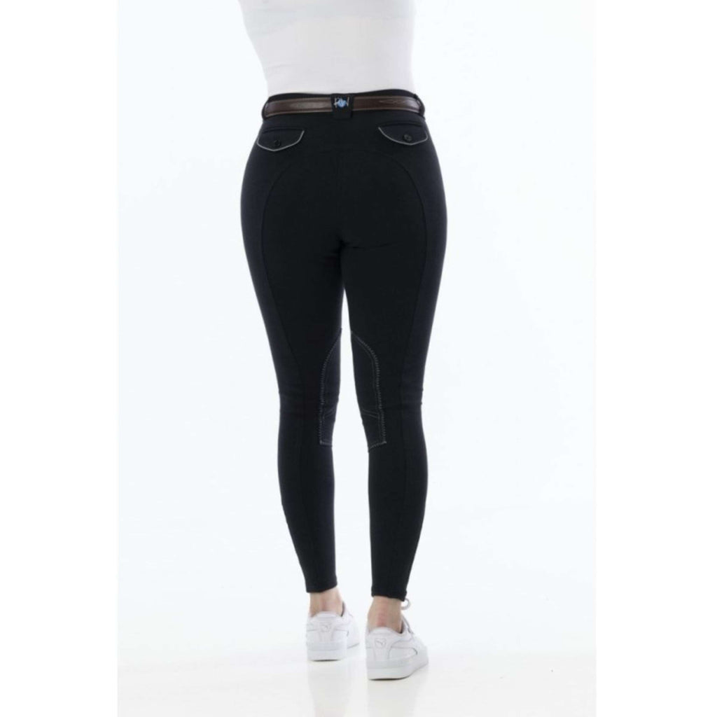 Riding World Pantaloni da Equitazione Alexandrie Nero