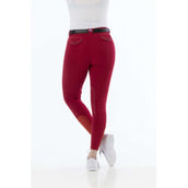 Riding World Pantaloni da Equitazione Alexandrie Rosso