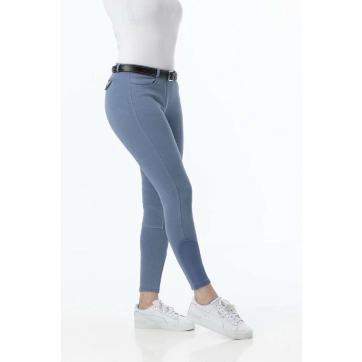 Riding World Pantaloni da Equitazione Alexandrie Blu