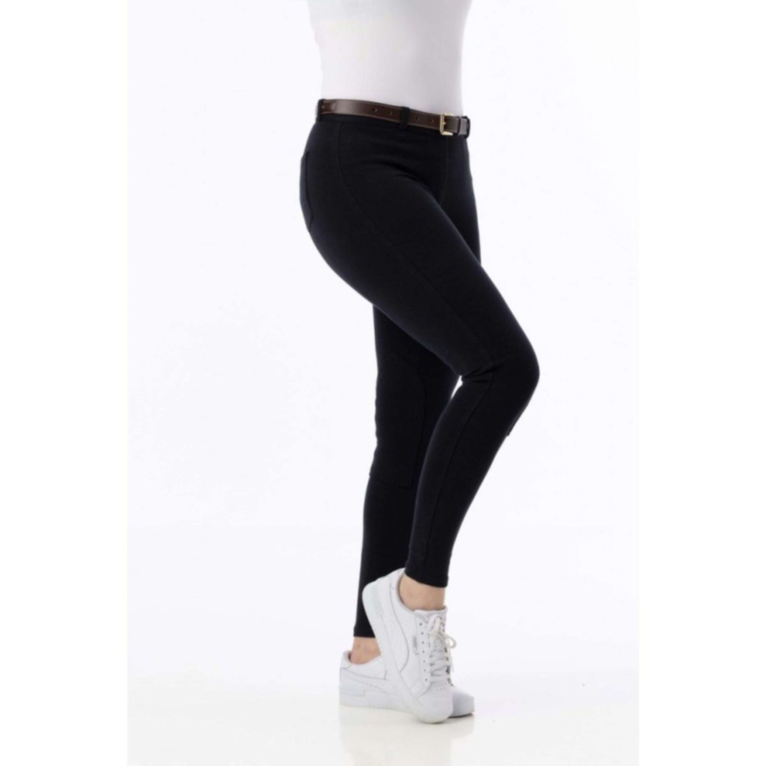 Riding World Pantaloni da Equitazione Memphis Nero