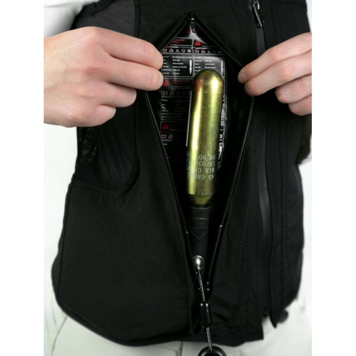 Spark Giubbotto Airbag Manège Nero