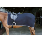 Riding World Coperta da esercizio Fleece Nero/Grigio