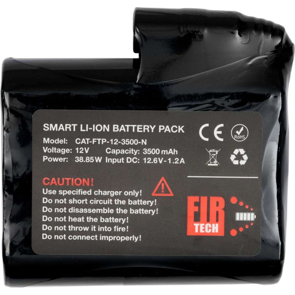 Catago Batteria Fir-Tech Pro 12V 3500mAh Nero